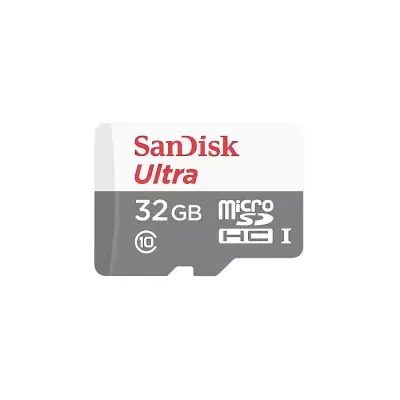 SanDisk Ultra 32GB Class-10 100mbps Micro SDHC UHS-I Memory Card